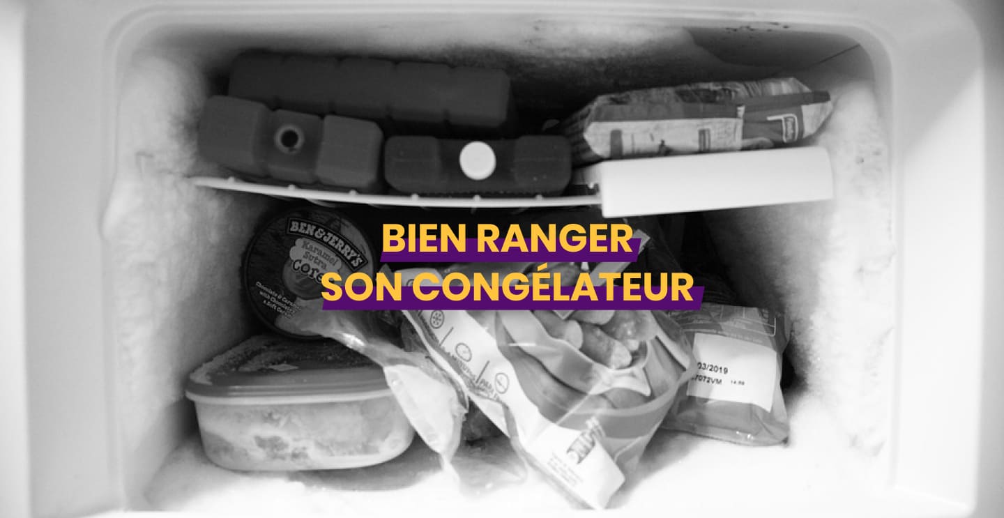 Comment Trier et Organiser son Congélateur Avant et Apres.Freezer  organiser ideas just watch. 